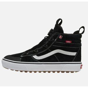 New Vans Sk8-Hi MTE Boa Winter Shoes, Black/True White, Men's 10 US,